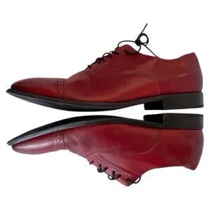 Steve Madden Mens Cordovan Pontic Cap Toe Derby Leather Dress Shoes Size 13M Steve Madden Mens Cordovan Pontic Cap Toe | Mercari main image 4